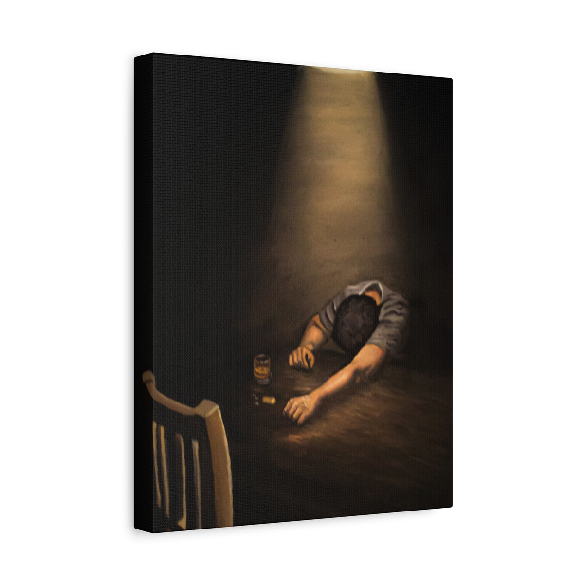 I'm Tired... | PRINT | Contemporary Figurative Fine Art | Mental Health Artwork | Emotional Wall Art