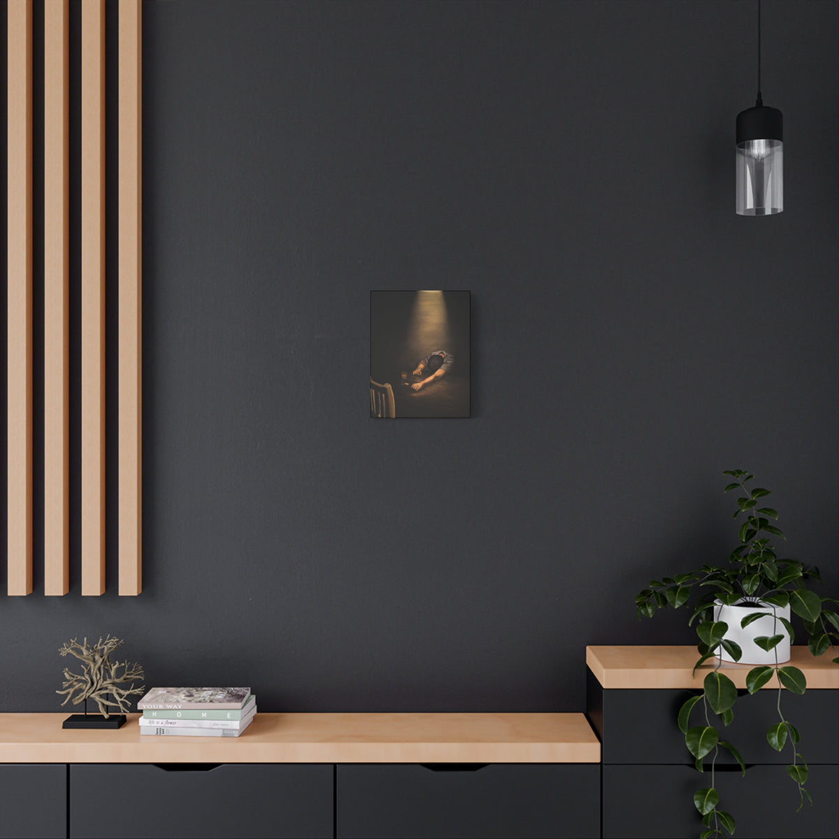 I'm Tired... | PRINT | Contemporary Figurative Fine Art | Mental Health Artwork | Emotional Wall Art