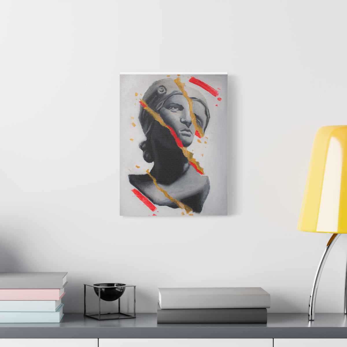 Greek Statue – Original Oil Painting (11×14)