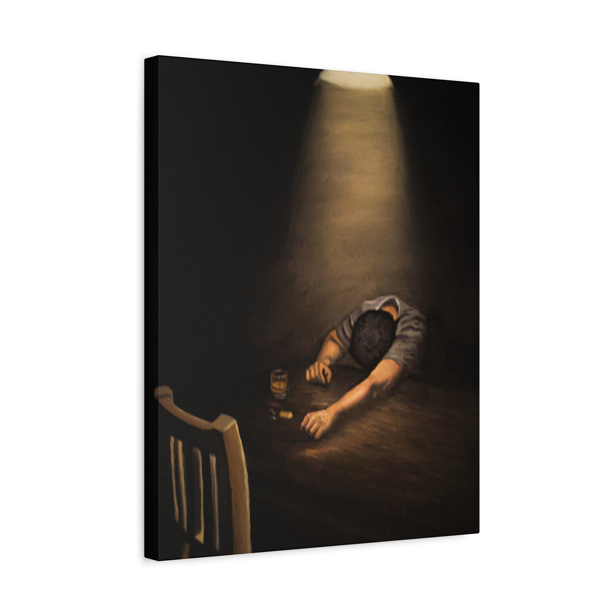 I'm Tired... | PRINT | Contemporary Figurative Fine Art | Mental Health Artwork | Emotional Wall Art