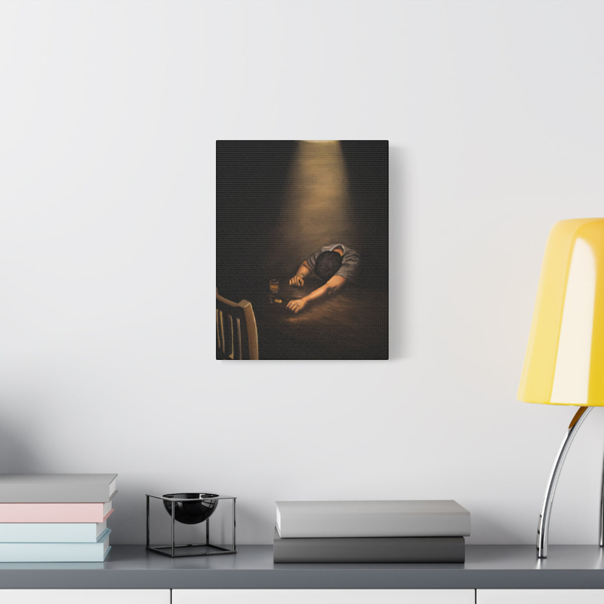 I'm Tired... | PRINT | Contemporary Figurative Fine Art | Mental Health Artwork | Emotional Wall Art