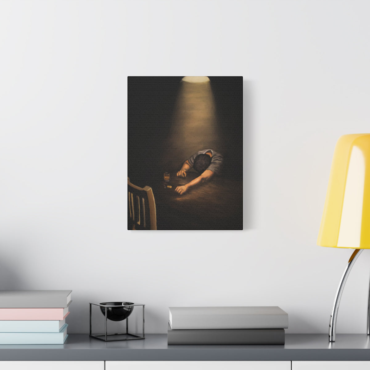 I'm Tired... | PRINT | Contemporary Figurative Fine Art | Mental Health Artwork | Emotional Wall Art