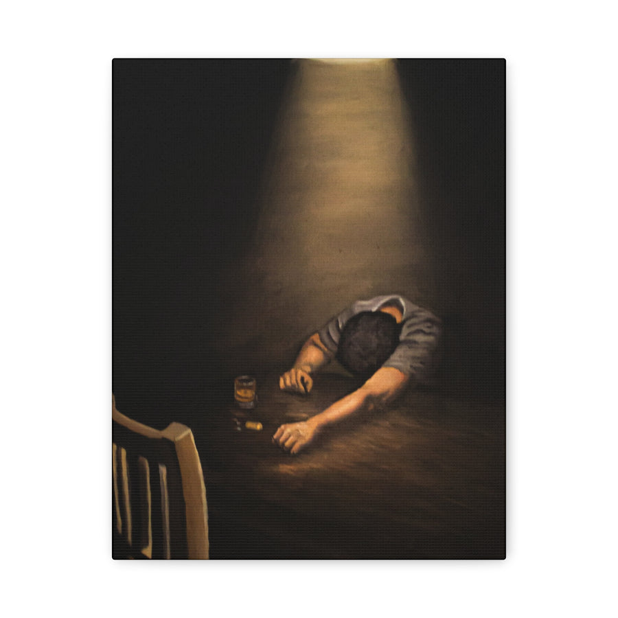 I'm Tired... | PRINT | Contemporary Figurative Fine Art | Mental Health Artwork | Emotional Wall Art