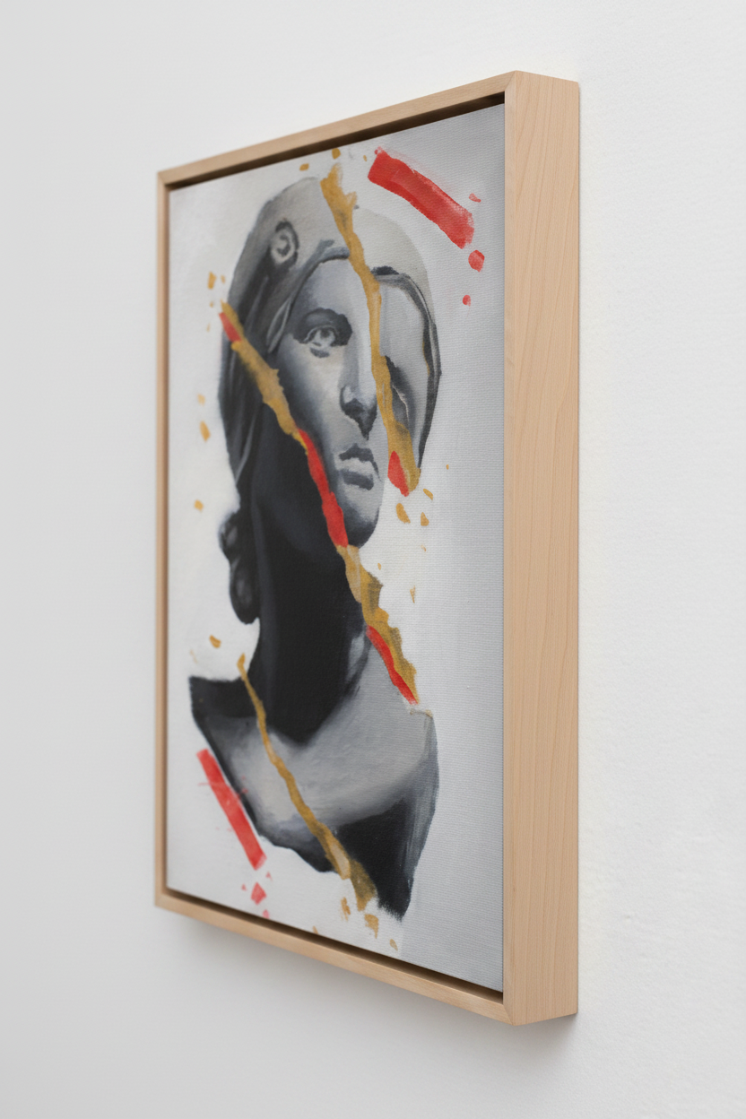 Fractured Venus | Contemporary Classical Bust Wall Art & Modern Figurative Painting PRINTS