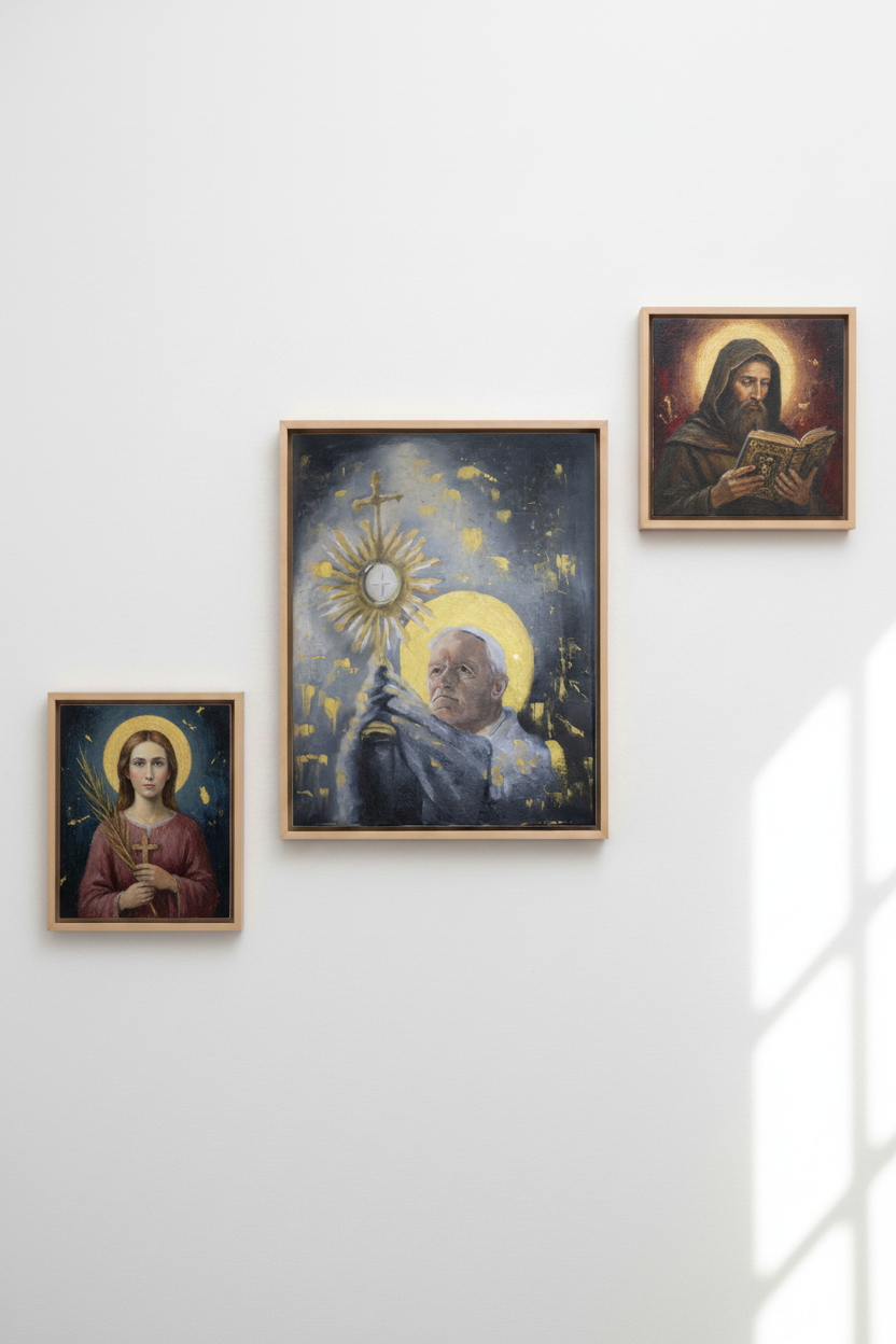 The Eucharist | Catholic Christian Wall Art Inspired by the Blessed Sacrament PRINT